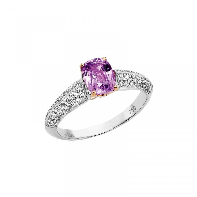 Lionel Meylan Créations - Pink sapphire ring