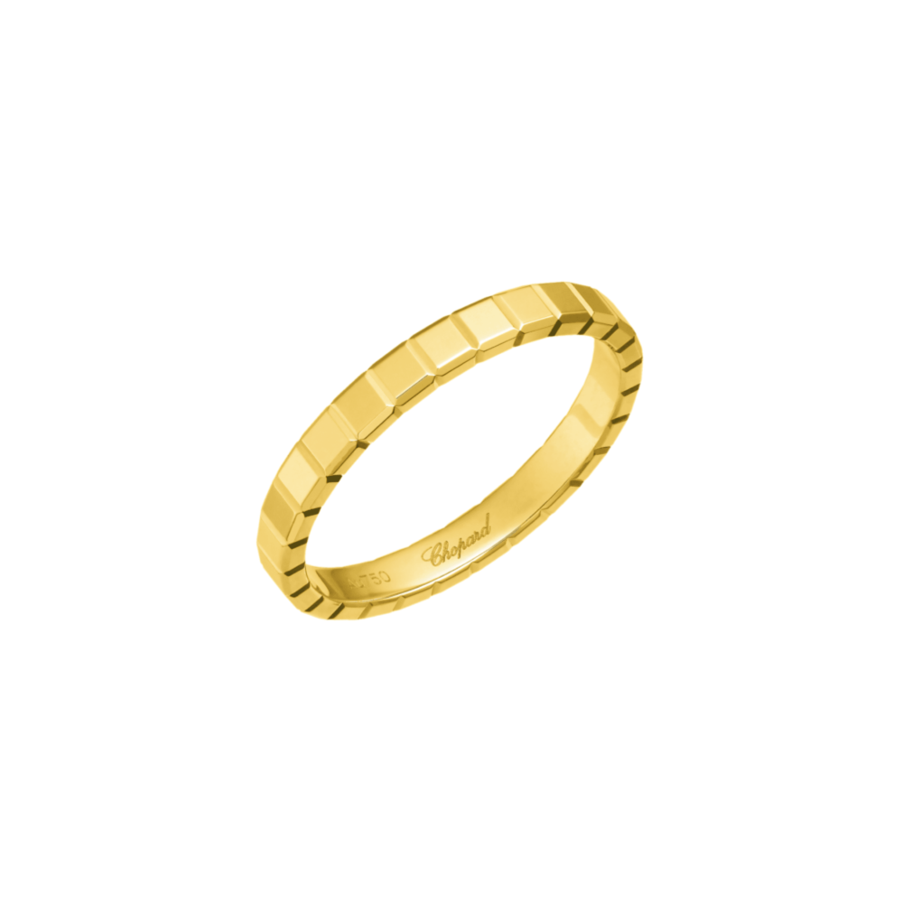 Ice Cube Bague en or jaune 750