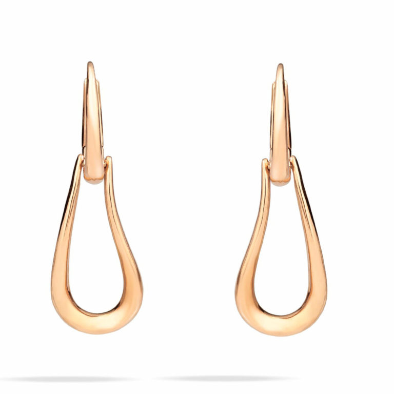 Pomellato - Fantina boucles d’oreilles pendantes en or rose