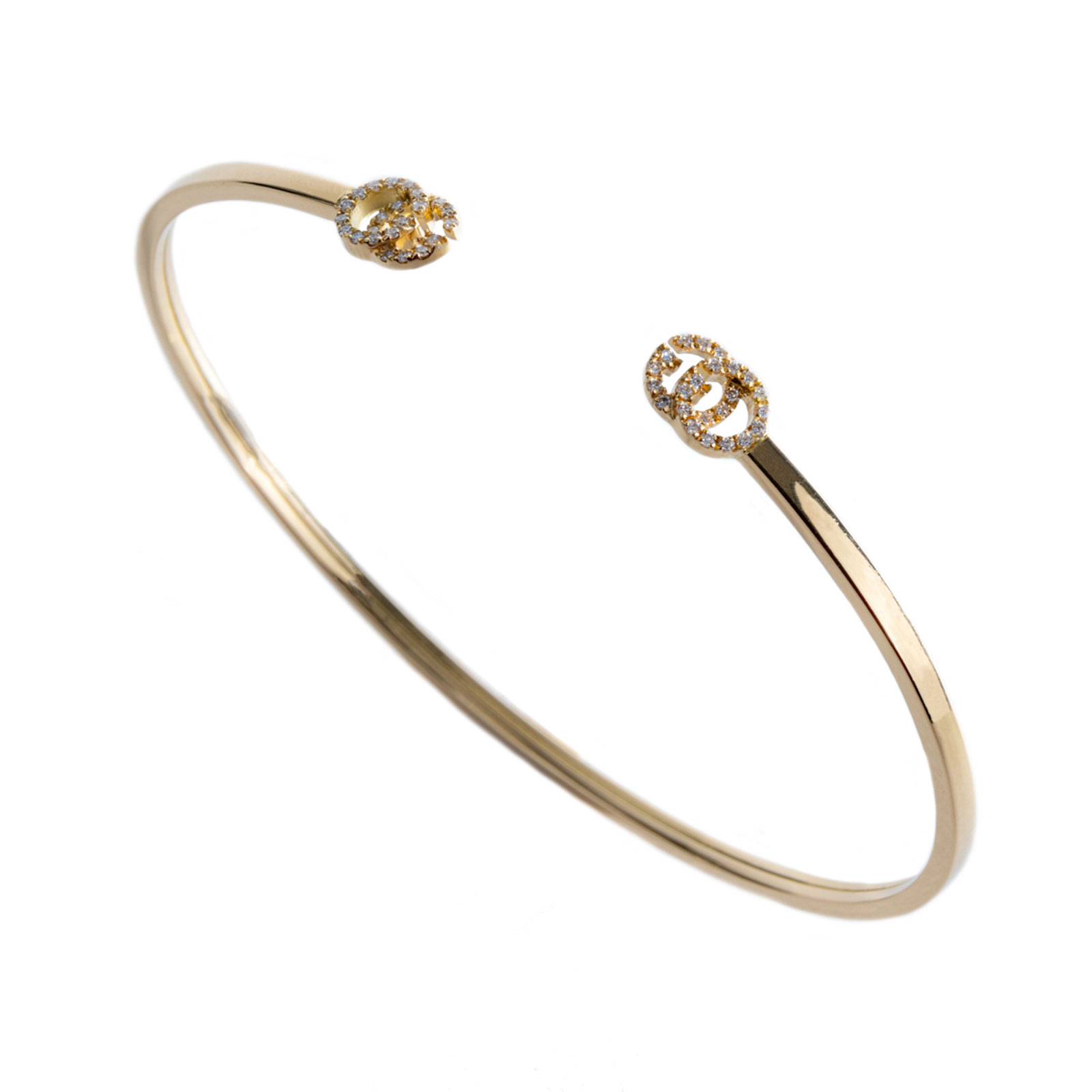Gucci Yellow gold bangle bracelet - Lionel Meylan Vevey