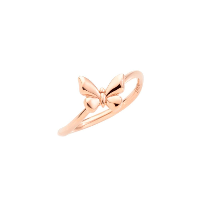 Dodo - Rose gold Butterfly ring