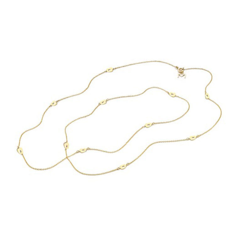 Mattioli - Mini Puzzle long necklace in 750 pink gold