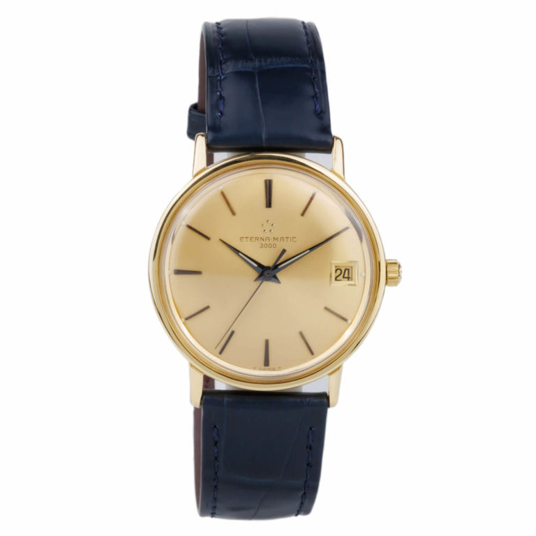 Eterna - Eterna-Matic Vintage automatic 34mm yellow gold case 750
