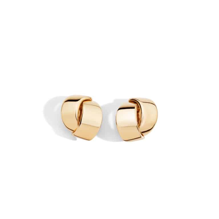Vhernier - Abbracio, 750 pink gold earrings