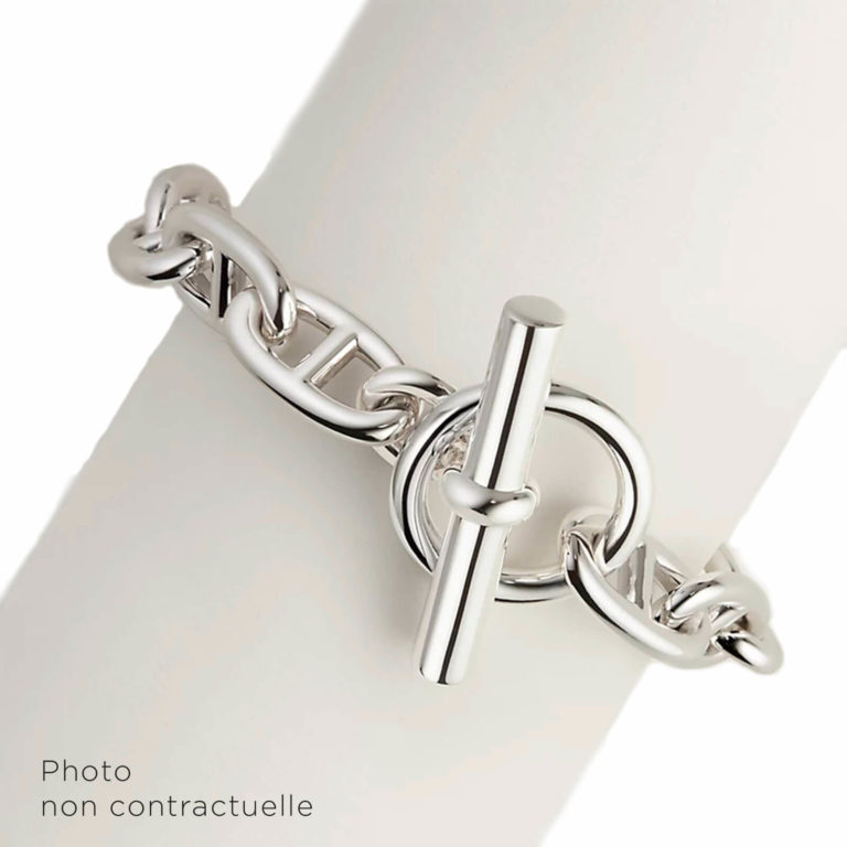 Hermès - Bracelet « chaîne d’ancre » grand modèle
