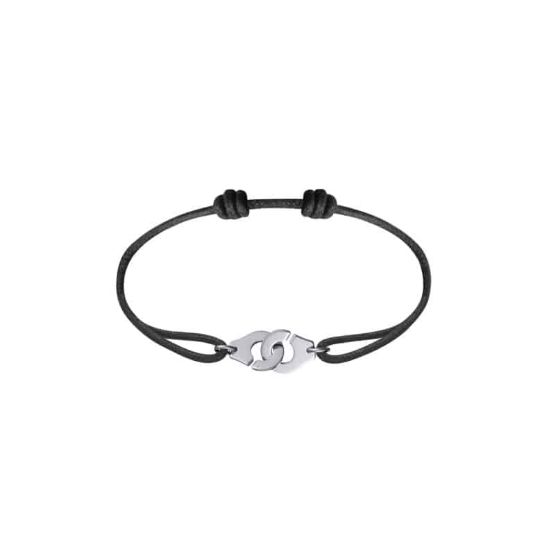Dinh Van - Bracelet on cord Handcuffs R10