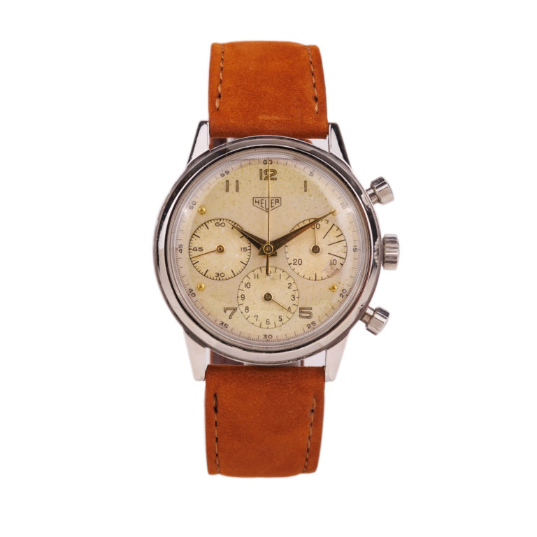 TAG Heuer - Heuer “Pré-Carrera” 38mm hand-wound chronograph