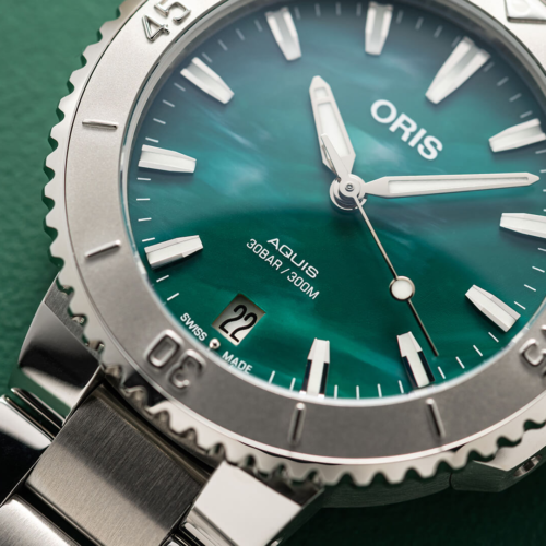 Oris Aquis bracenet 0173377704137 horlogerie lionel meylan vevey lausanne