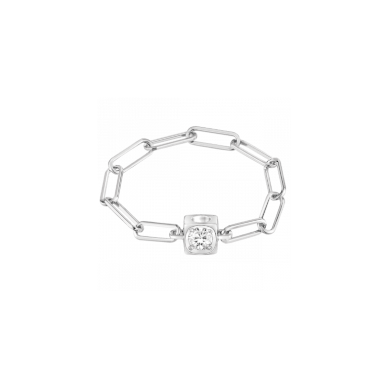 Dinh Van - Le Cube Diamant chain ring