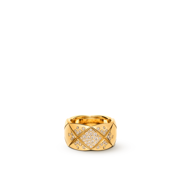 CHANEL - COCO CRUSH RING with diamonds – large model