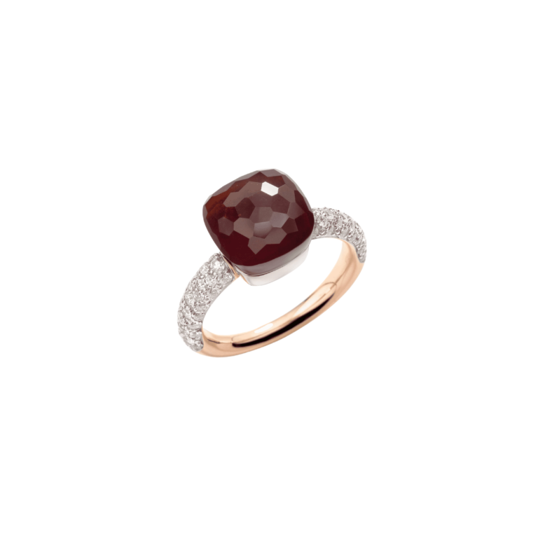 Pomellato - Nudo Classic ring – garnet and diamonds