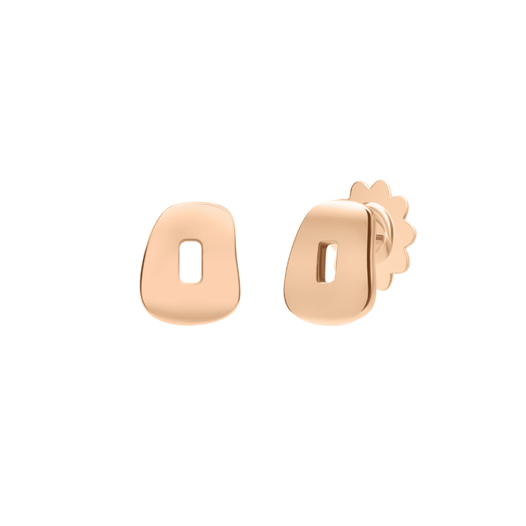 Mattioli - Rose gold puzzle earrings