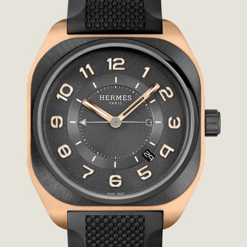 Hermès Montre Hermès H08 La matière du temps, 42 mm 060124WW00 horlogerie lionel meylan vevey lausanne montreux