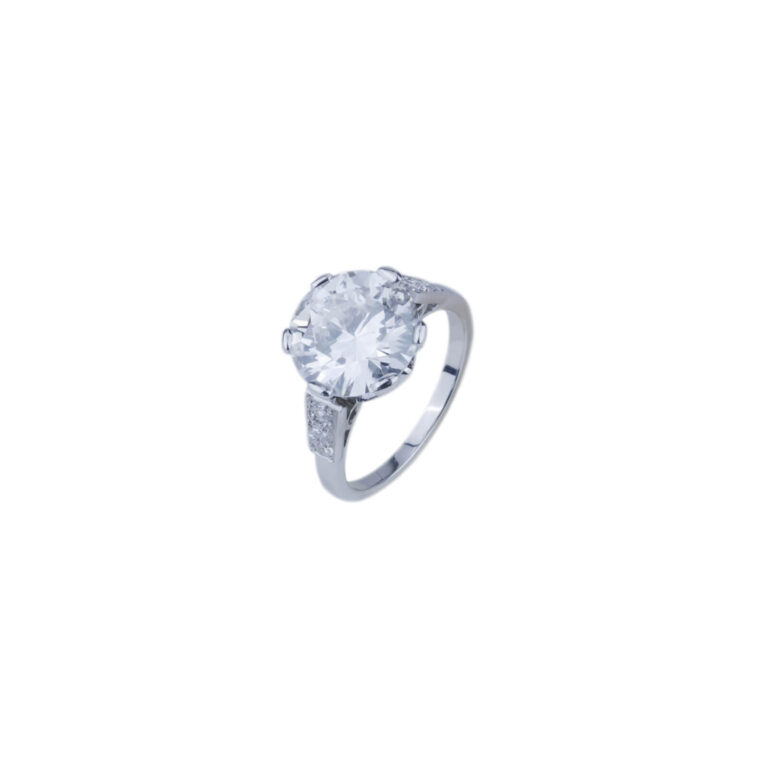 Vintage Jewelry - platinum solitaire