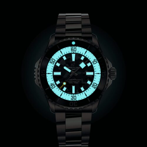 Breitling E10379351B1E1 SUPEROCEAN AUTOMATIC 46 SUPER DIVER horlogerie lionel meylan vevey lausanne montreux