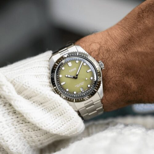 Oris Divers Sixty-Five 01 733 7707 4057-07 8 20 18 horlogerie lionel meylan vevey lausanne