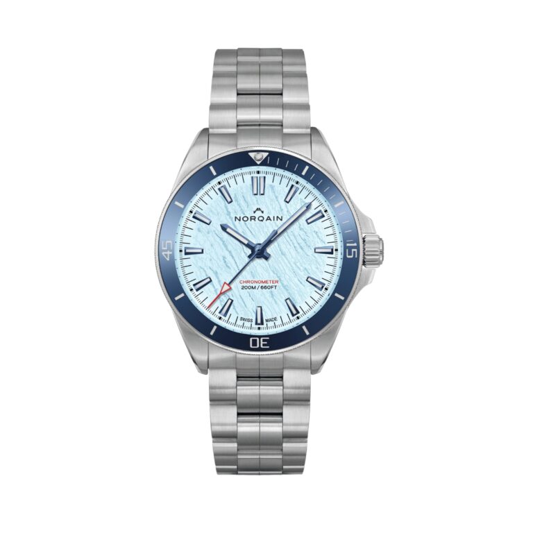 Norqain - Neverest Glacier 40mm – Steel bracelet