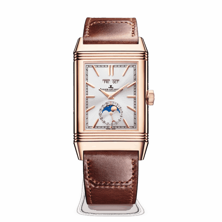 Jaeger-LeCoultre - REVERSO TRIBUTE DUOFACE CALENDAR – two bracelets included