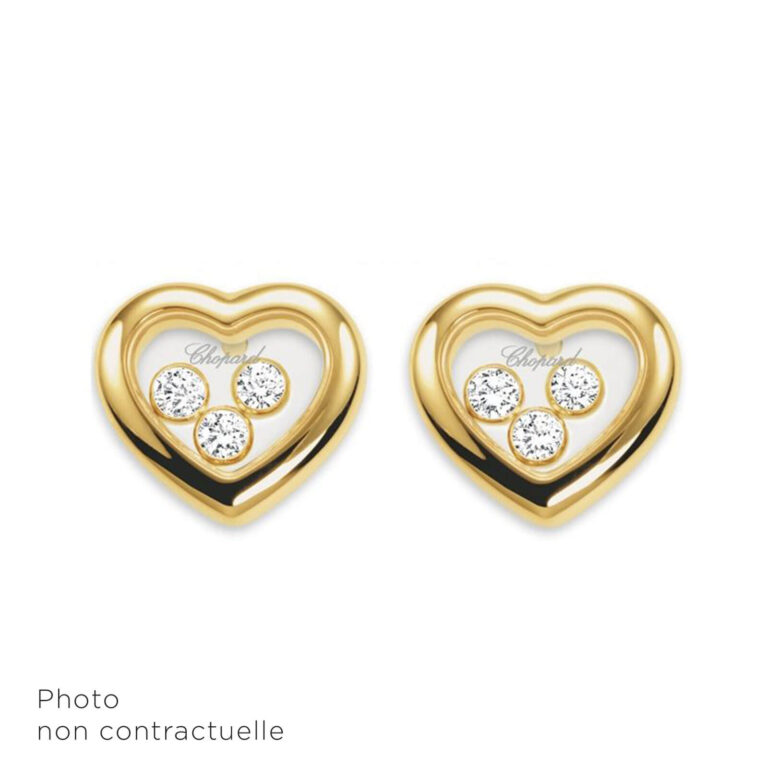 Chopard - Boucles d’oreilles Happy Diamonds