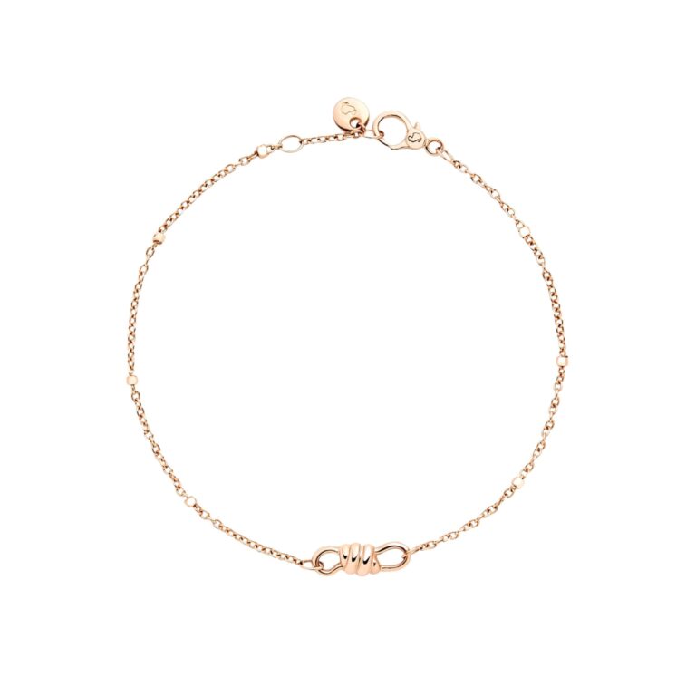 Dodo - Nodo bracelet in pink gold