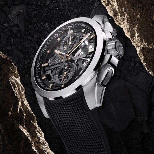 NN3200SC/B323 Norqain independence skeleton chrono horlogerie lionel meylan vevey lausanne