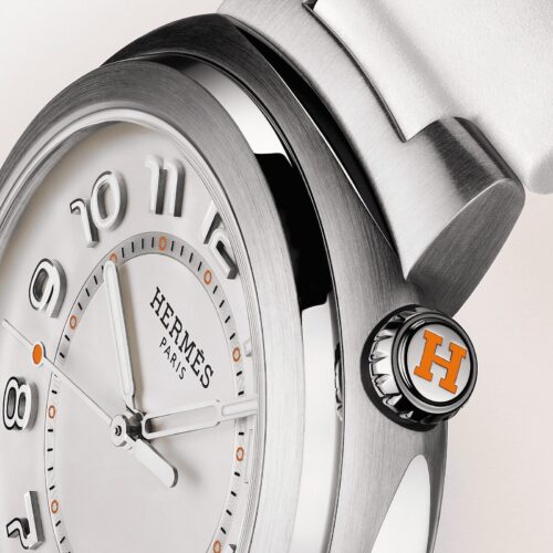 403208WW00 HERMES Montre Hermès Cut, Grand modèle, 36 mm horlogerie lionel meylan vevey lausanne