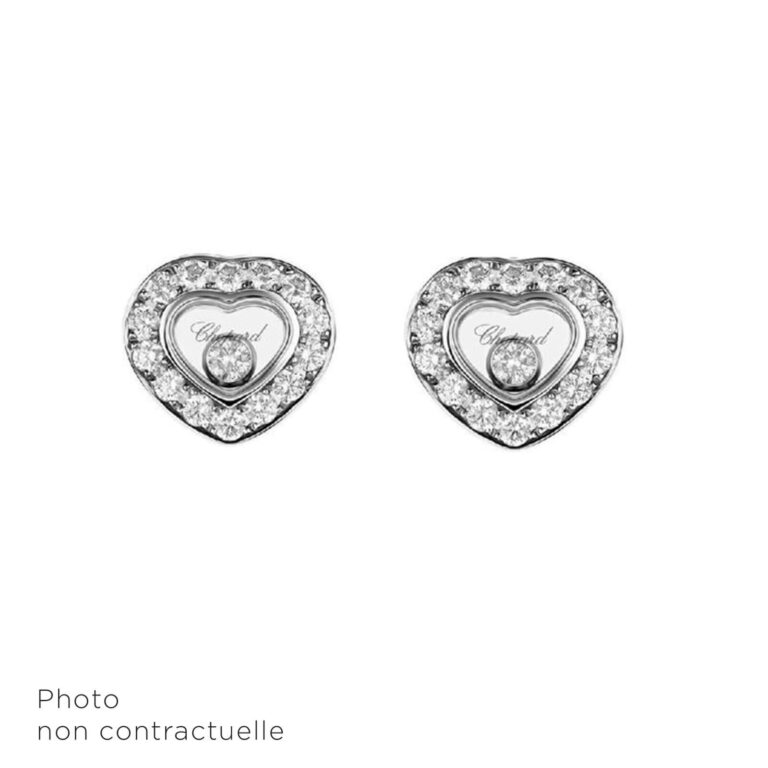 Chopard - Boucles d’oreilles Happy Diamonds