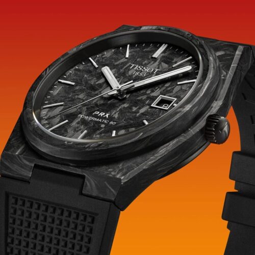 Tissot PRX Powermatic 80 40mm Carbon T137.907.97.201.00 horlogerie lionel meylan vevey lausanne