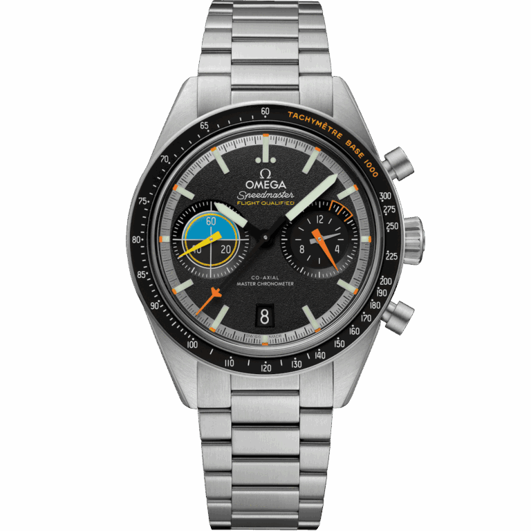 OMEGA - Speedmaster Pilot 40,85 mm, acier sur acier