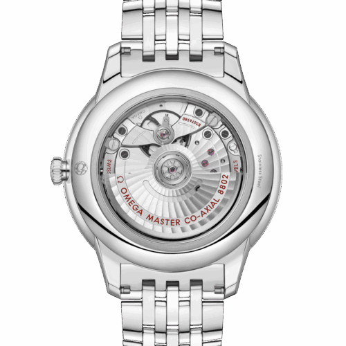 De Ville Prestige 41 mm, acier sur acier 434.10.41.20.02.001 horlogerie lionel meylan vevey lausanne